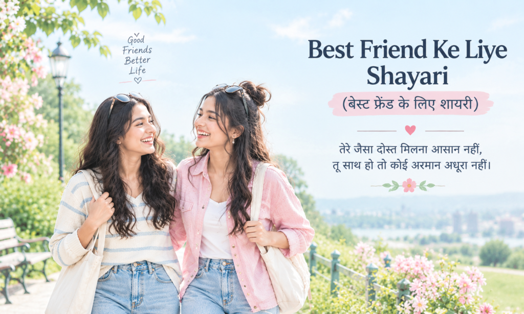 Best Friend Ke Liye Shayari (बेस्ट फ्रेंड के लिए शायरी)