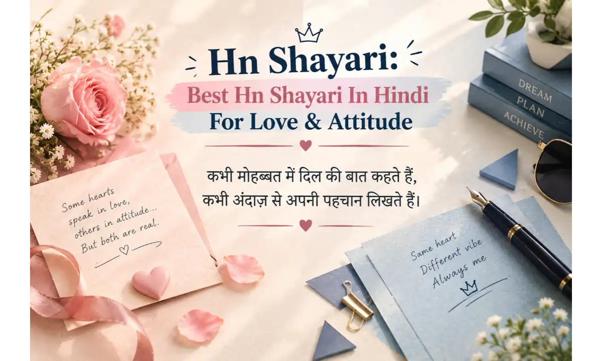 Best Hn Shayari In Hindi For Love & Attitude.