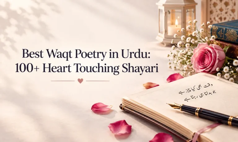 Best Waqt Poetry in Urdu with heart touching Shayari