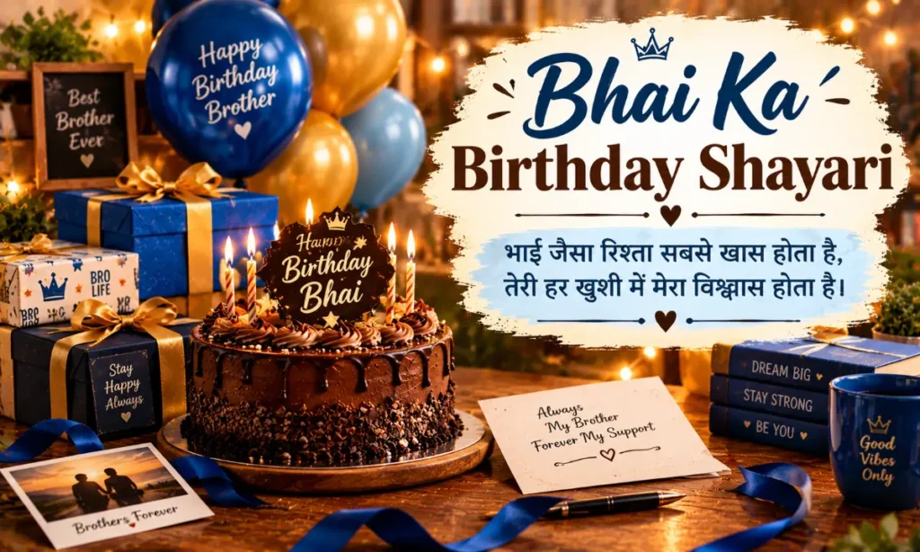 Bhai Ka Birthday Shayari