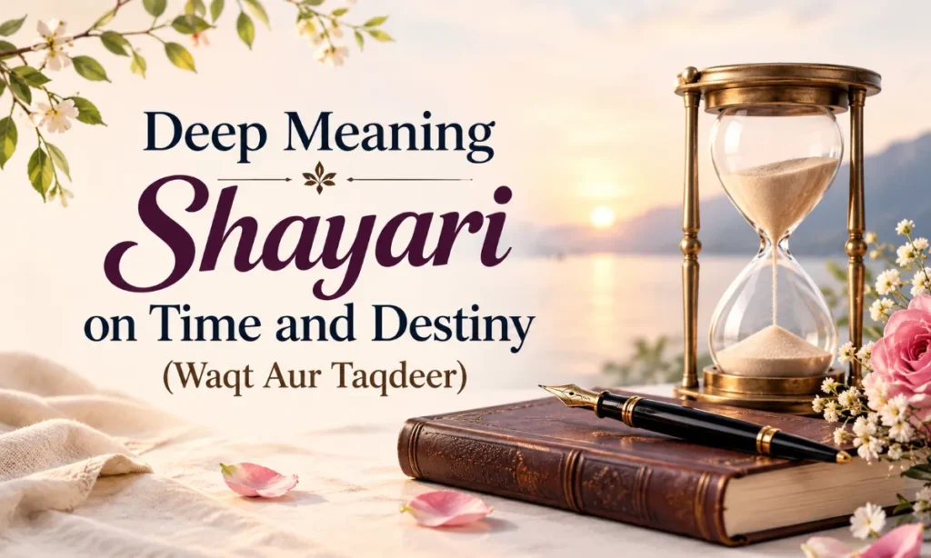 Deep Meaning Shayari on Time and Destiny (Waqt Aur Taqdeer)