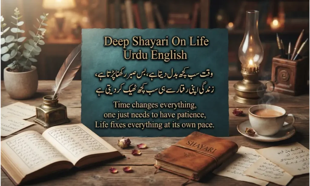 Deep Shayari On Life Urdu English