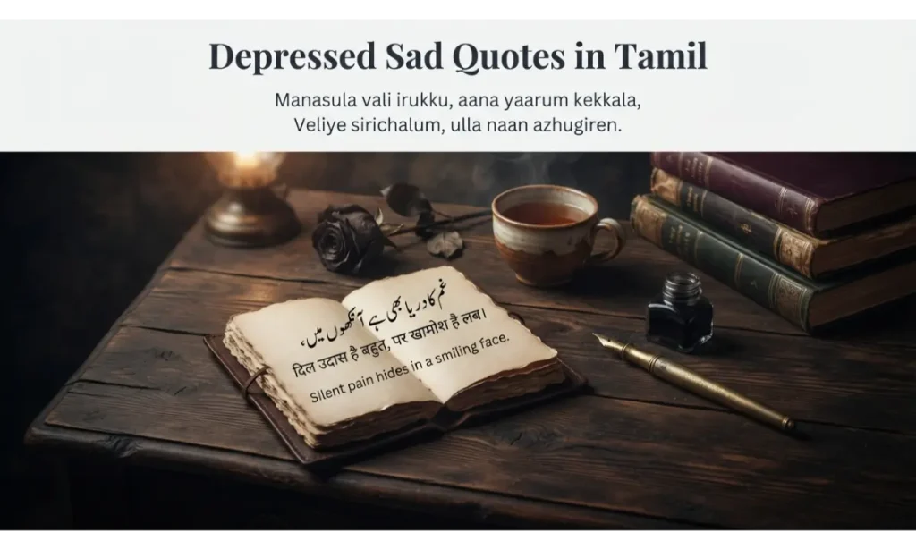 Depressed Sad Quotes in Tamil