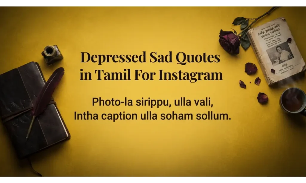 Depressed Sad Quotes in Tamil For Instagram