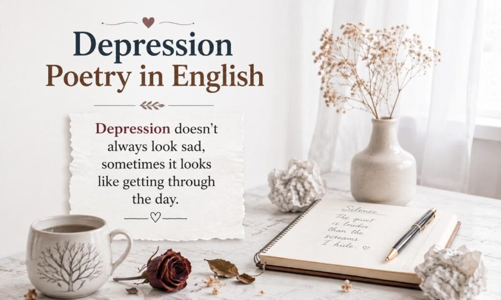 Depression Poetry in English