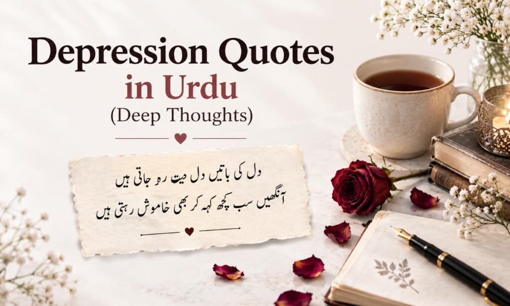 Depression Quotes in Urdu (Deep Thoughts)