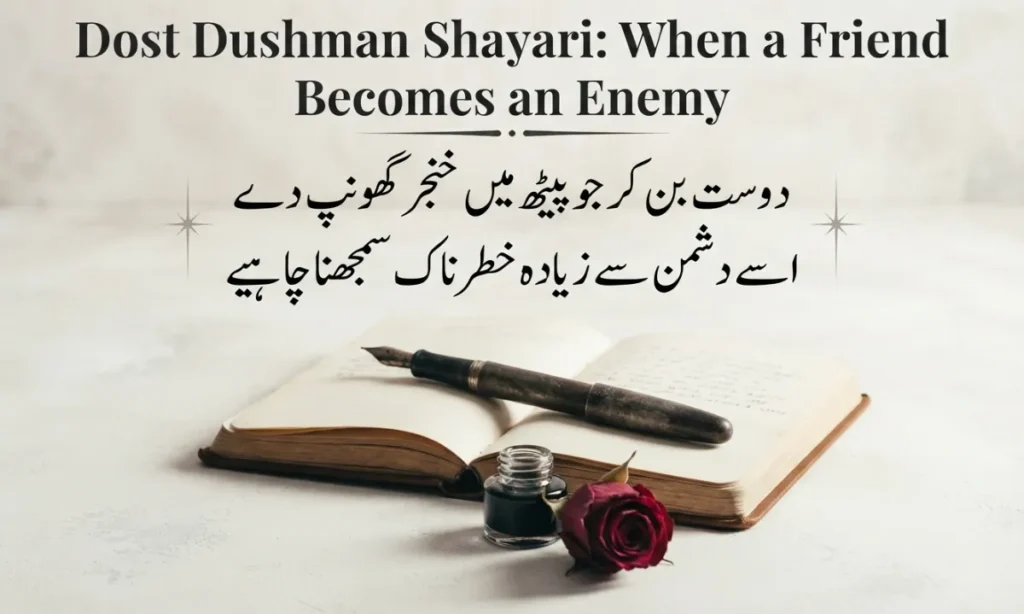 Dost Dushman Shayari When a Friend Becomes an Enemy