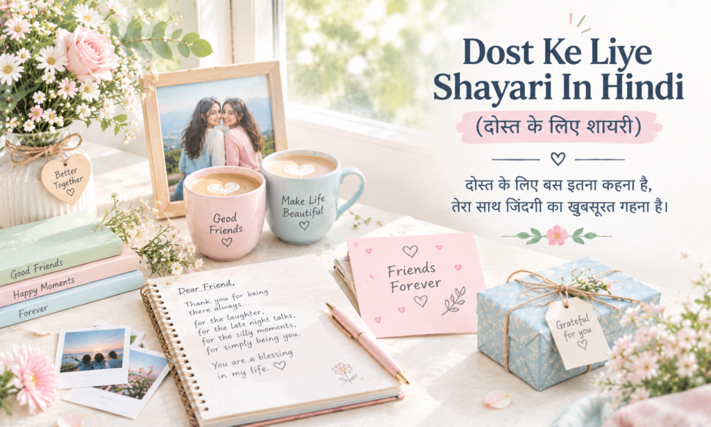Dost Ke Liye Shayari In Hindi