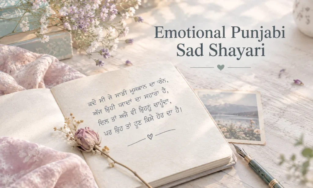 Emotional Punjabi Sad Shayari