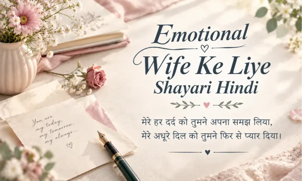 Emotional Wife Ke Liye Shayari Hindi