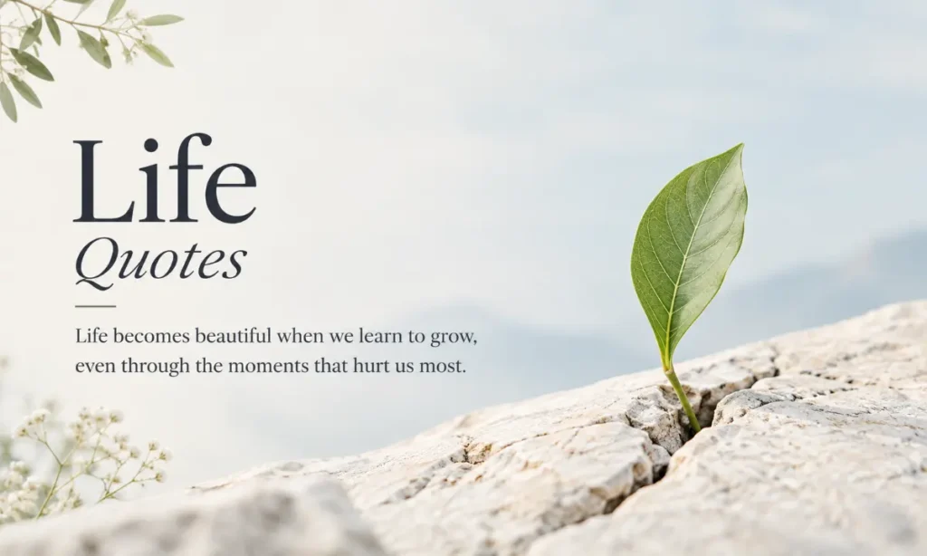 English Life Quotes