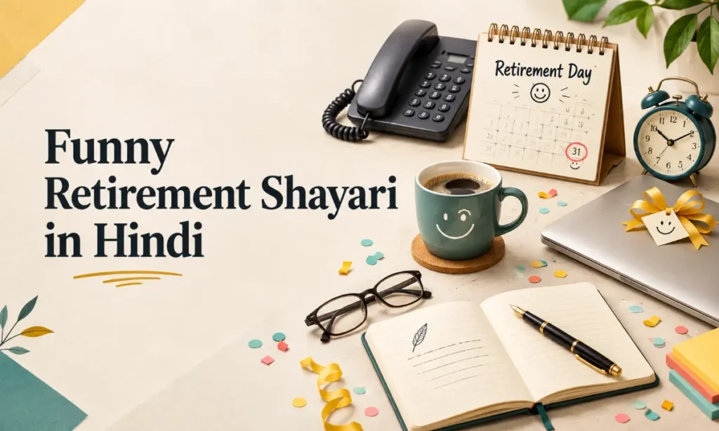 Funny Retirement Shayari in Hindi