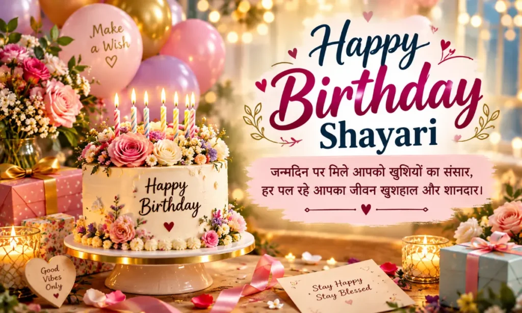 Happy Birthday Shayari