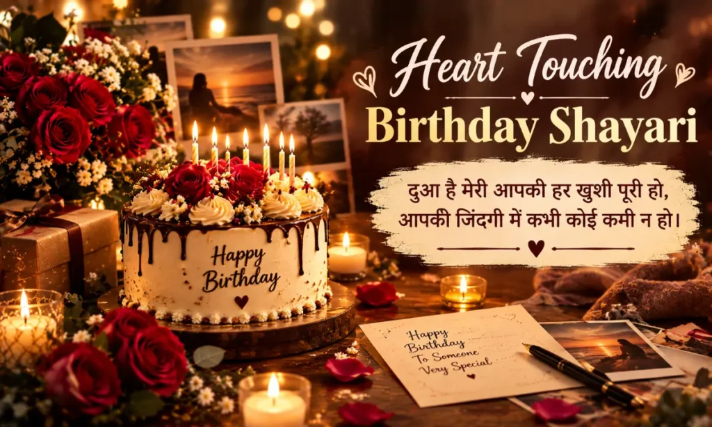 Heart Touching Birthday Shayari