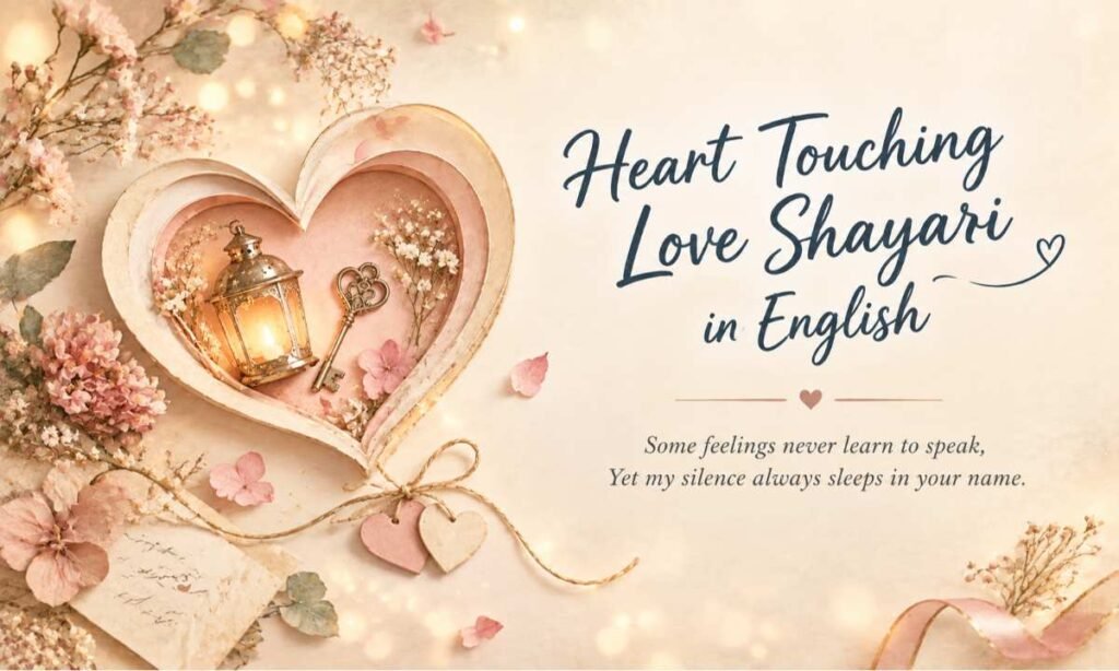 Heart Touching Love Shayari in English