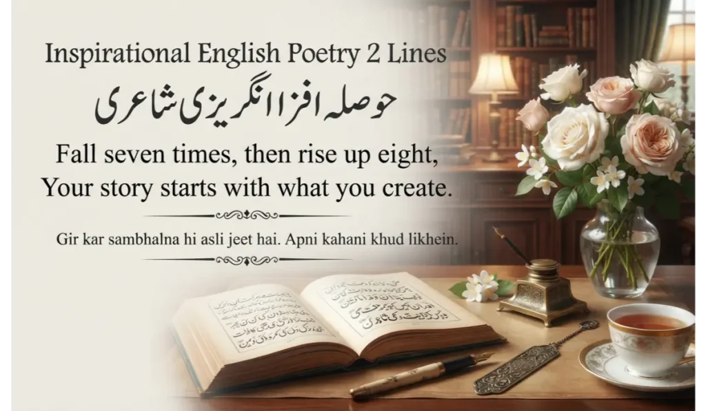 Inspirational English Poetry 2 Lines