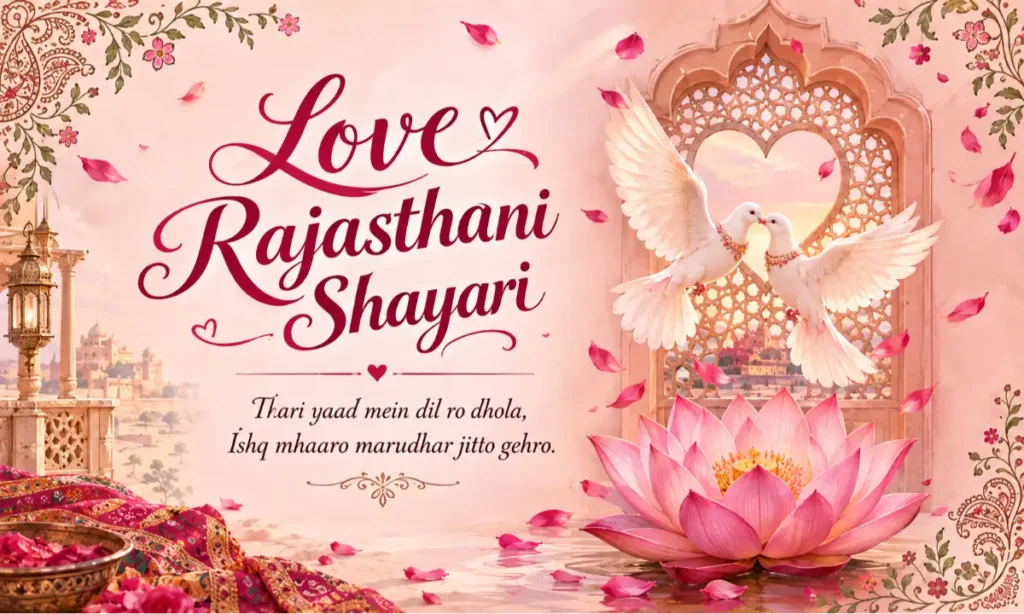Love Rajasthani Shayari