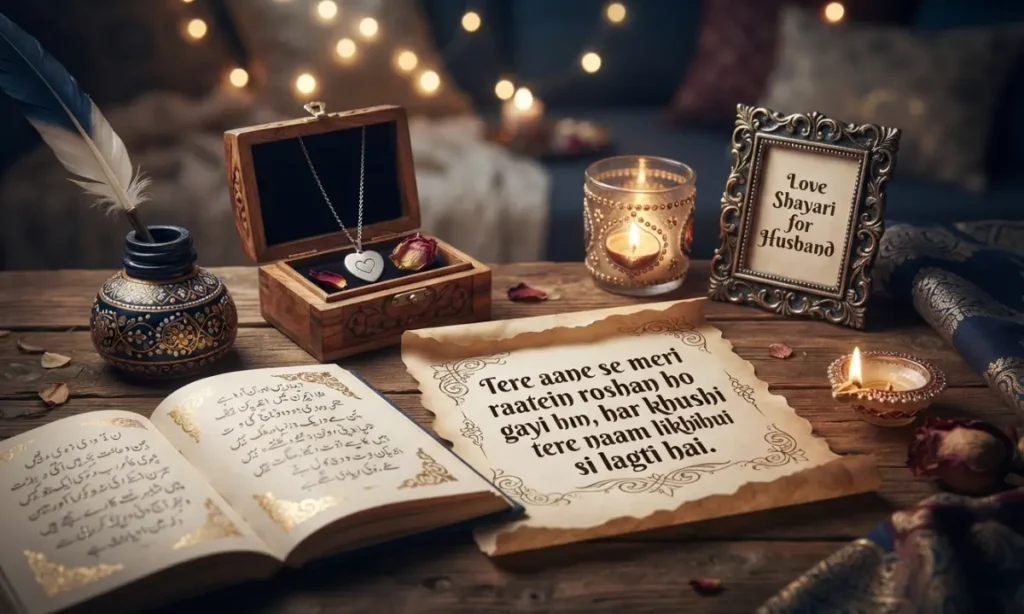Love Shayari for Husband in Roman English Text