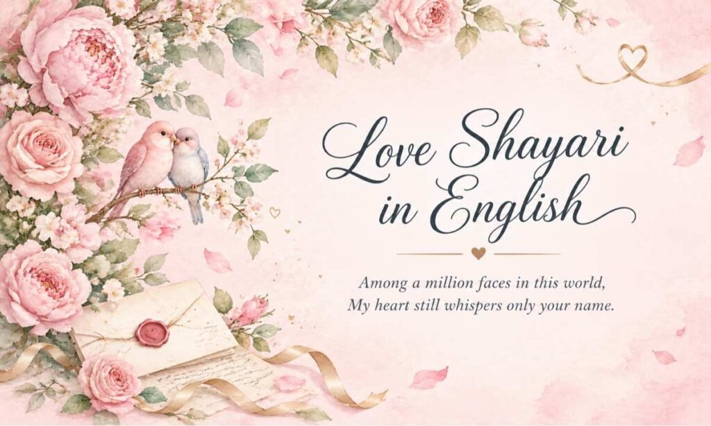 Love Shayari in English
