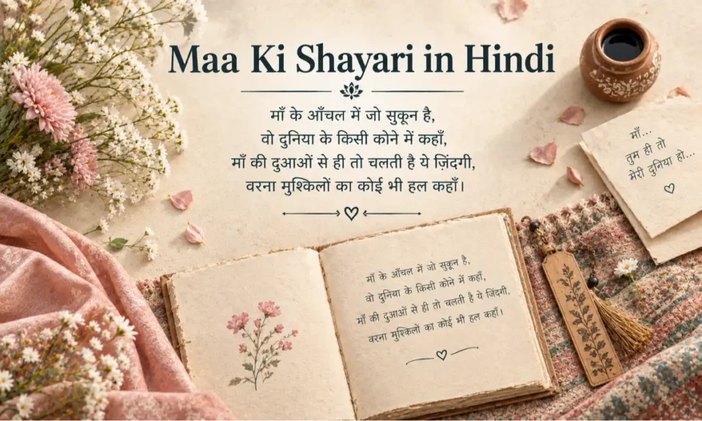 Maa Ki Shayari in Hindi