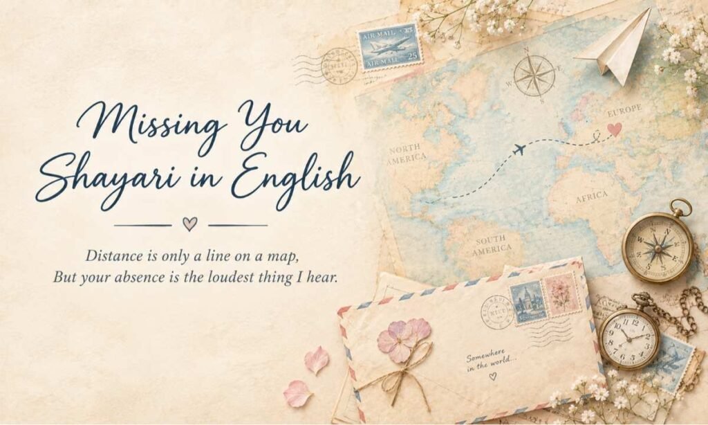 Missing You Shayari in English