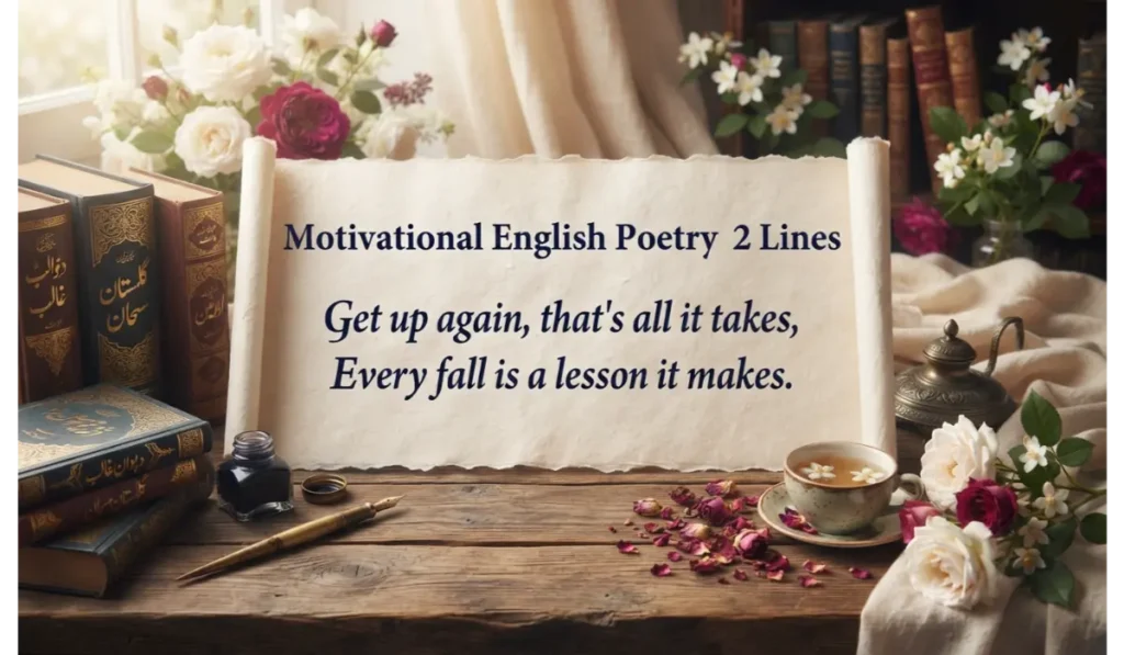 Motivational English Poetry 2 Lines