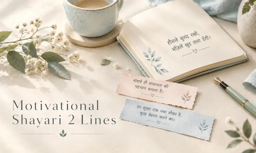 Motivational Shayari 2 Lines