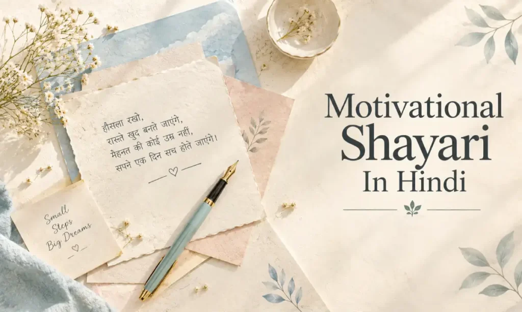 Motivational Shayari In Hindi
