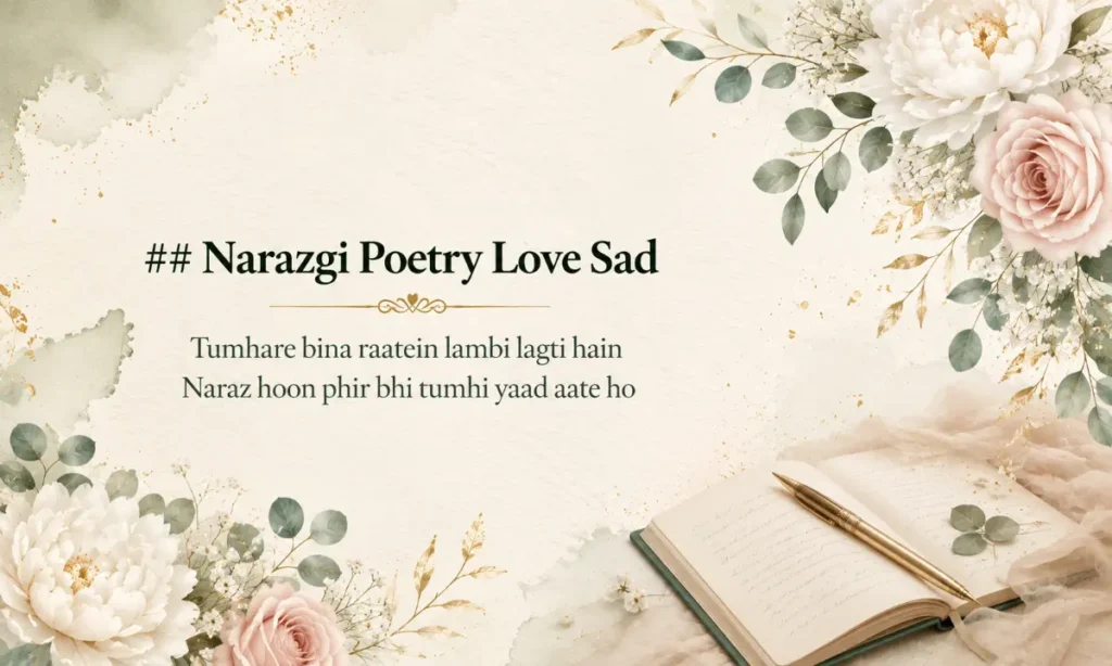 Narazgi Poetry Love Sad