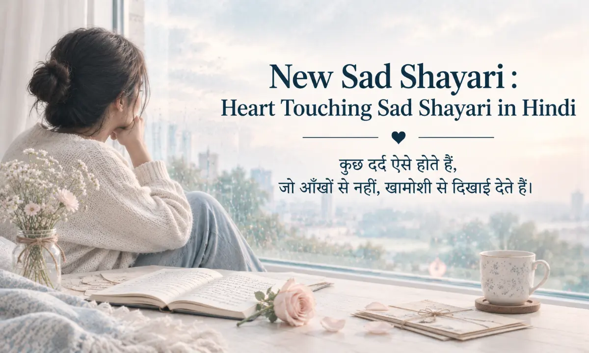 New Sad Shayari Heart Touching Sad Shayari in Hindi