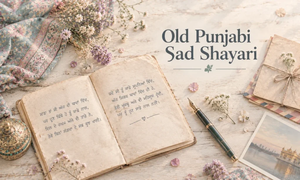 Old Punjabi Sad Shayari