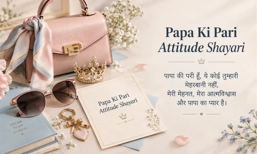 Papa Ki Pari Attitude Shayari