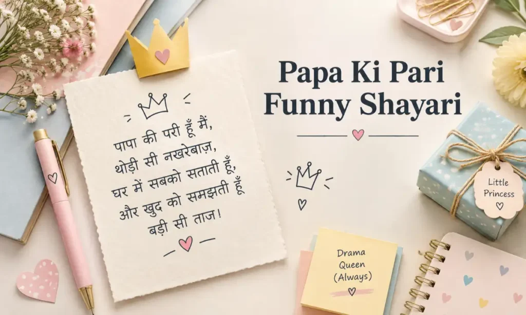 Papa Ki Pari Funny Shayari