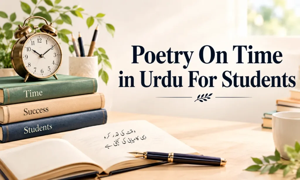 Poetry On Time in Urdu For Students