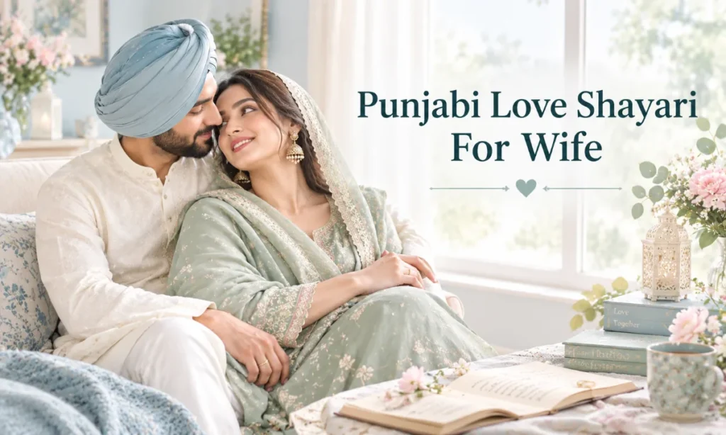 Punjabi Love Shayari For Wife