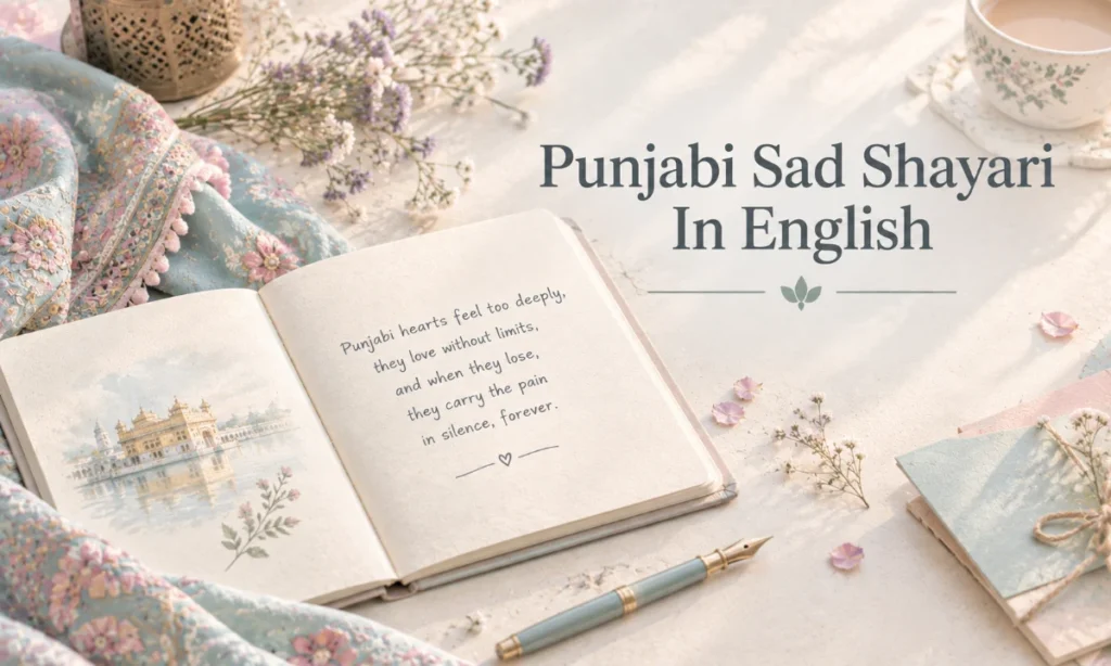 Punjabi Sad Shayari In English