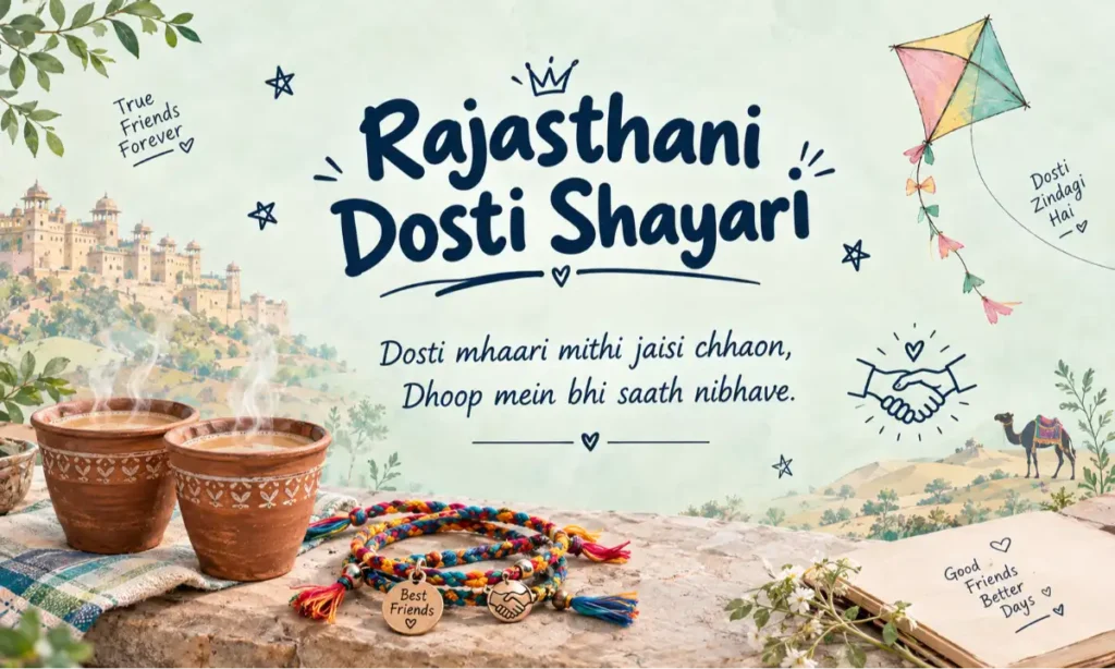 Rajasthani Dosti Shayari