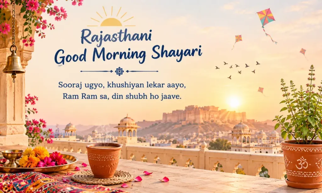 Rajasthani Good Morning Shayari