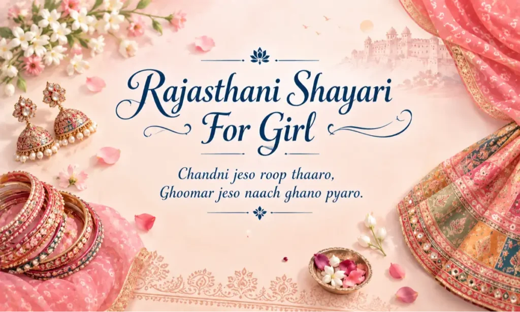 Rajasthani Shayari For Girl