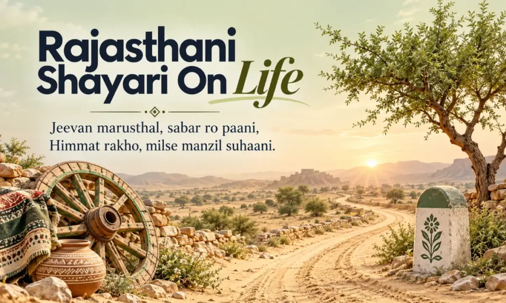 Rajasthani Shayari On Life
