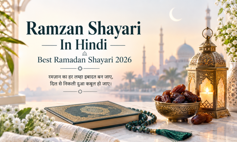Ramzan Shayari In Hindi | Best Ramadan Shayari 2026