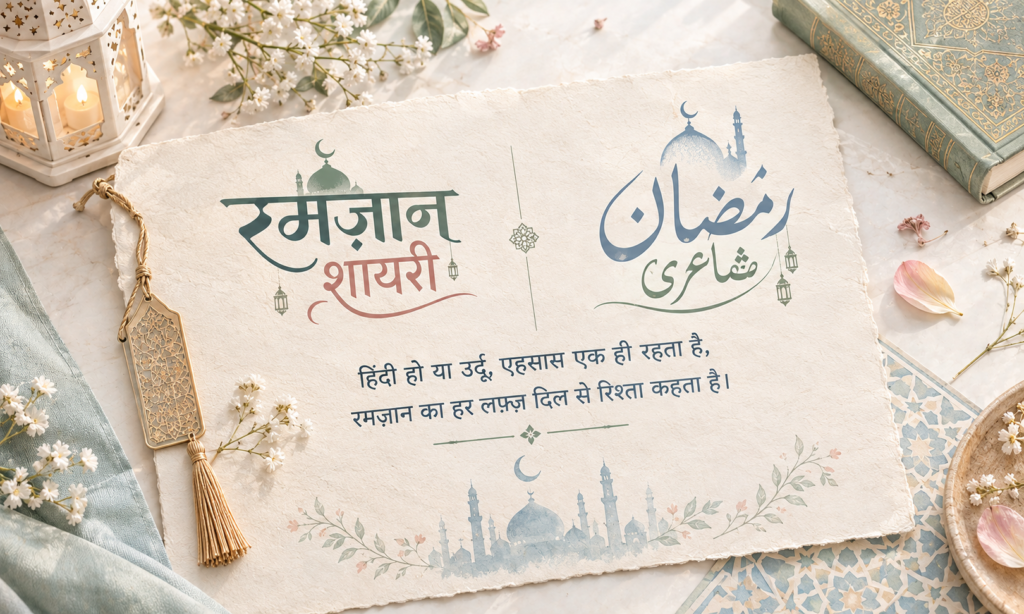 Ramzan Shayari in Hindi in Urdu
