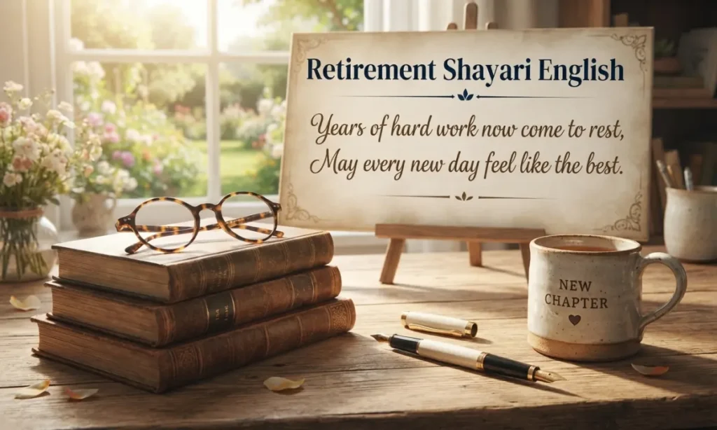 Retirement Shayari English