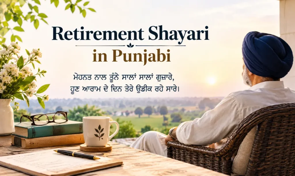 Retirement Shayari in Punjabi