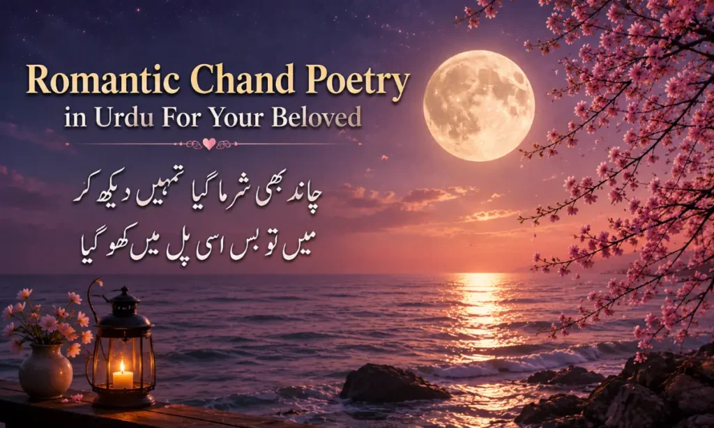 Romantic Chand Poetry in Urdu For Your Beloved