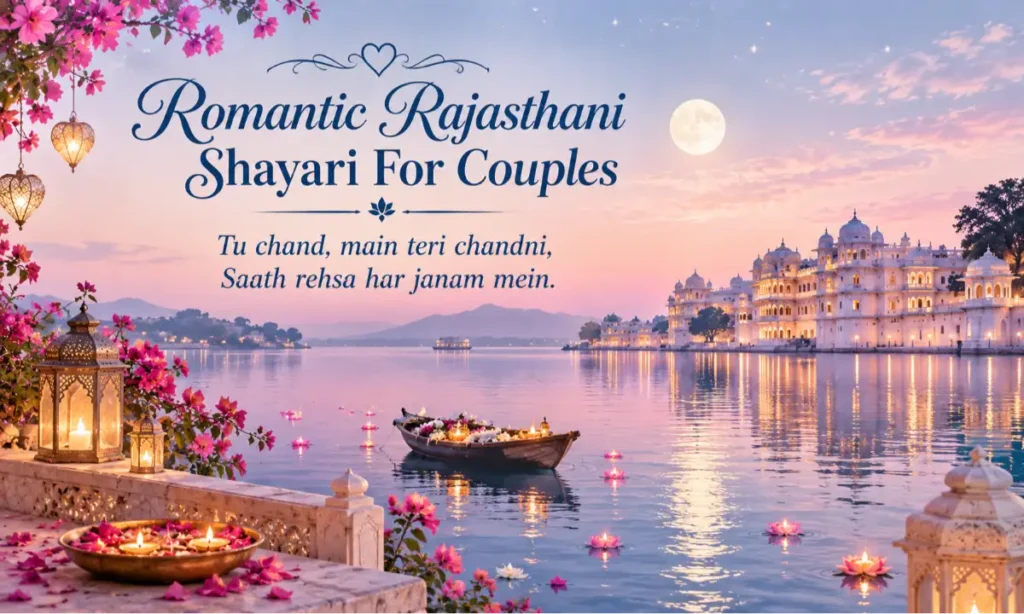Romantic Rajasthani Shayari For Couples