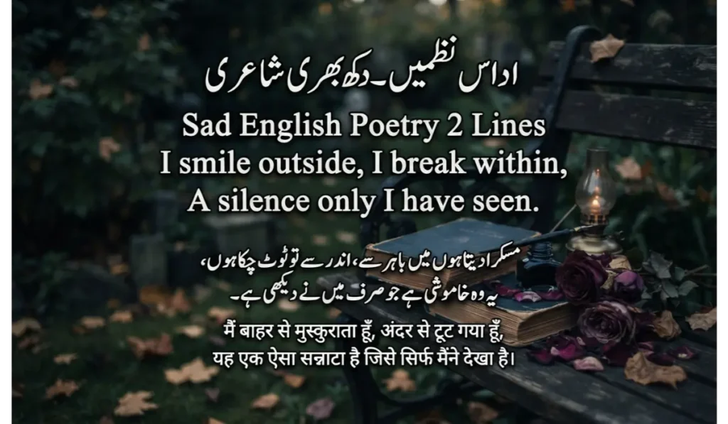 Sad English Poetry 2 Lines