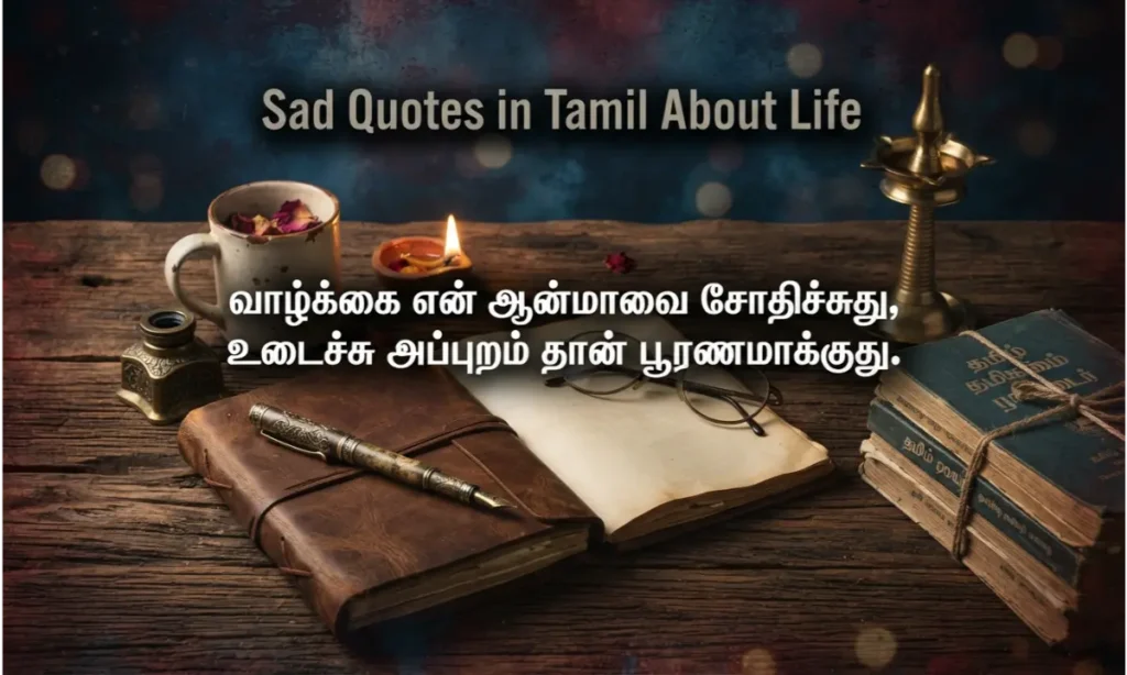 Sad Quotes in Tamil About Life