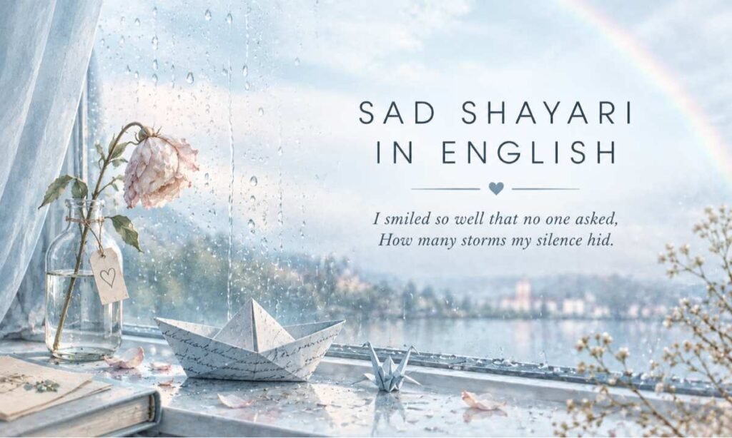Sad Shayari in English