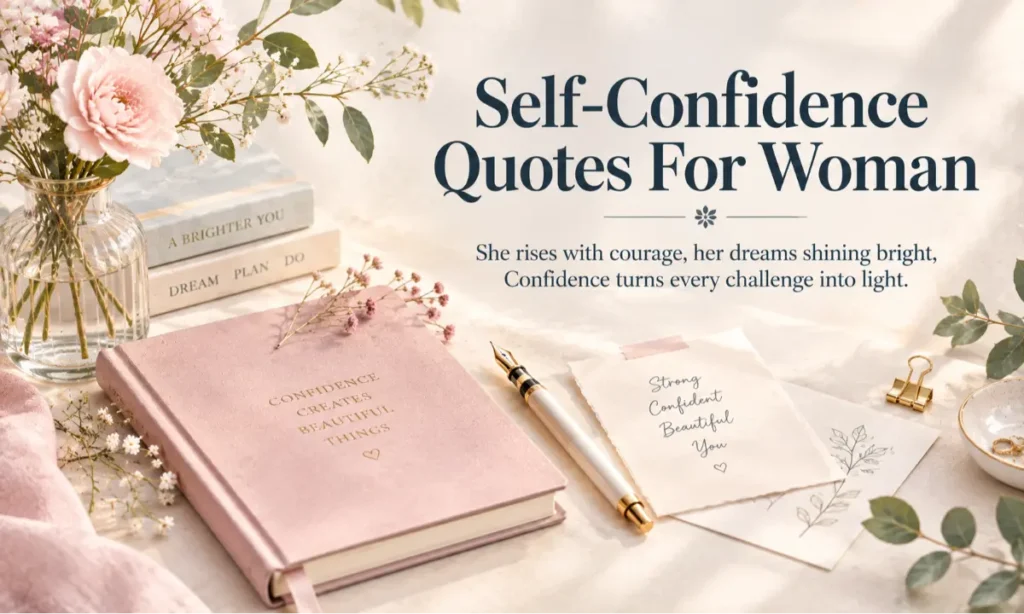 Self-Confidence Quotes For Woman